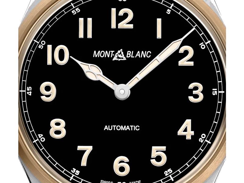 AUTOMATIC MEN'S WATCH STEEL / LEATHER MONTBLANC 1858 117833